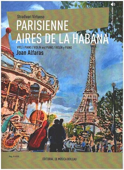 Parisienne (+Online Audio)for violin and piano