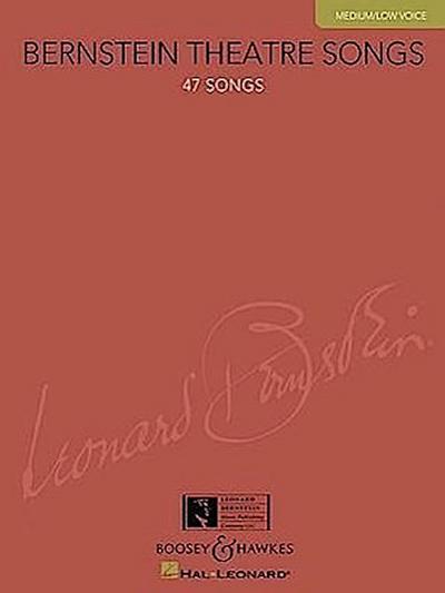 Bernstein Theatre Songs, Medium/Low Voice