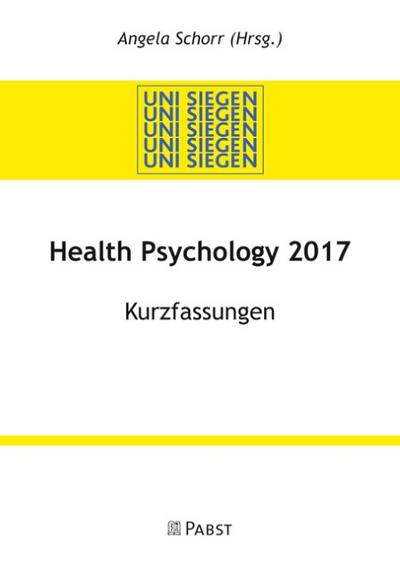 Health Psychology 2017