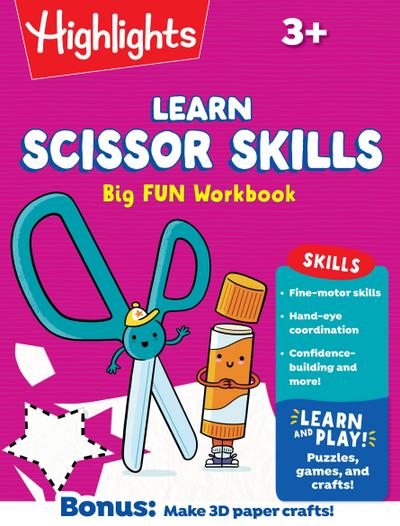 Learn Scissor Skills Big Fun Workbook