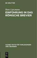 Einführung in das römische Brevier