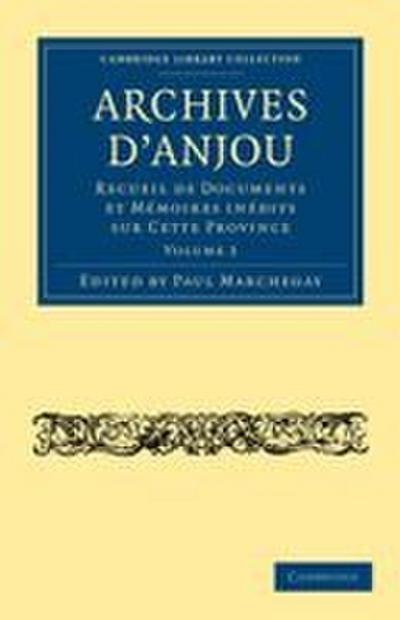 Archives D’Anjou - Volume 2