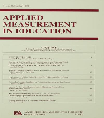 Setting Consensus Goals for Academic Achievement