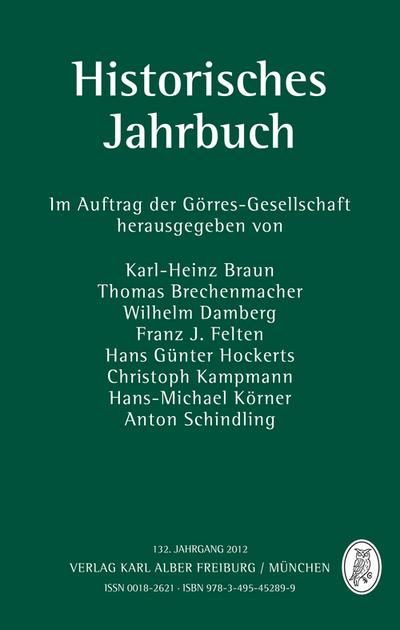 Historisches Jahrbuch. Jg.132
