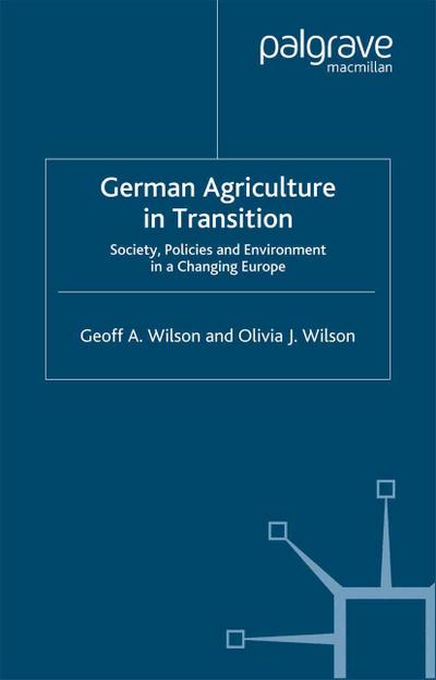 German Agriculture in Transition