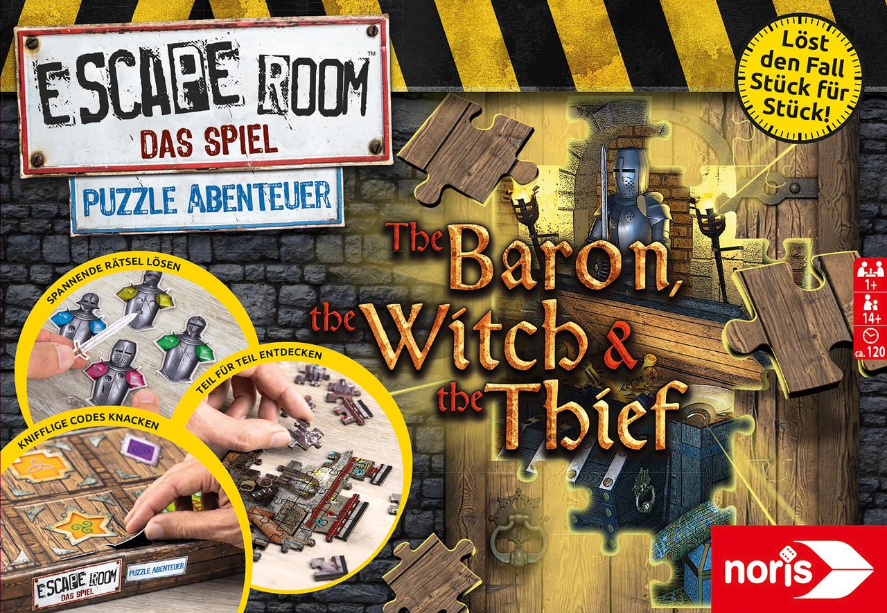 Escape Room Puzzle Abenteuer The Baron The Witch amp The Thief von