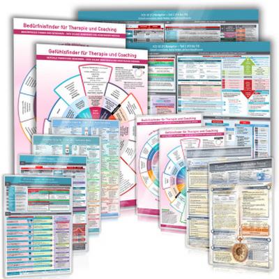 [12er Set] Das große Premium Heilpraktiker Praxis-Set mit Wandpostern (2024), m. 1 Beilage