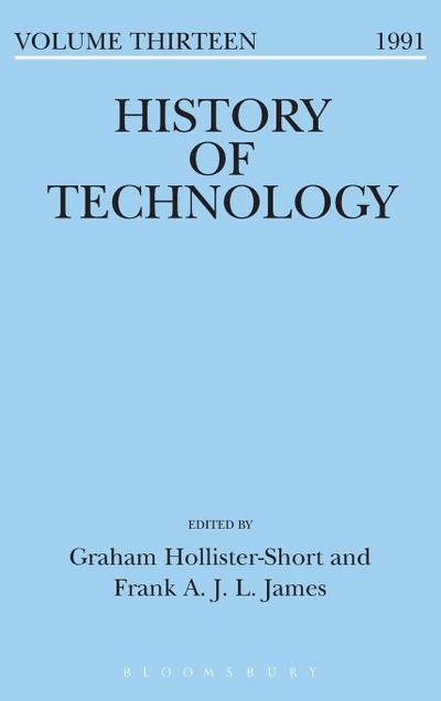 History of Technology Volume 13