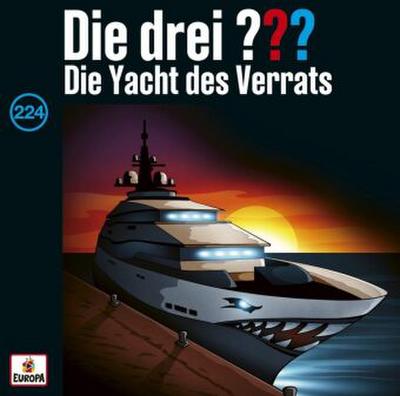 Die drei ??? - Die Yacht des Verrats, 1 Audio-CD
