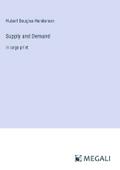 Supply and Demand
