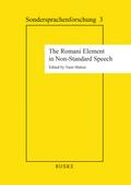 The Romani Element in Non-Standard Speech