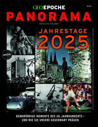 GEO Epoche PANORAMA 25/2024 Jahrestage 2025