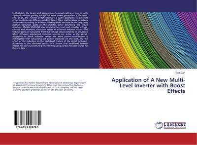 Application of A New Multi-Level Inverter with Boost Effects