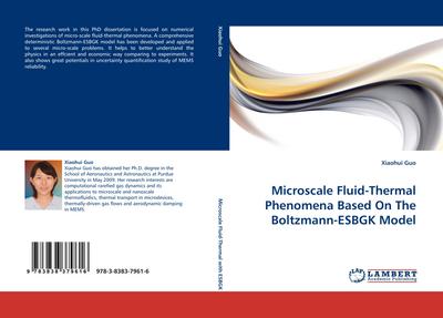 Microscale Fluid-Thermal Phenomena Based On The Boltzmann-ESBGK Model