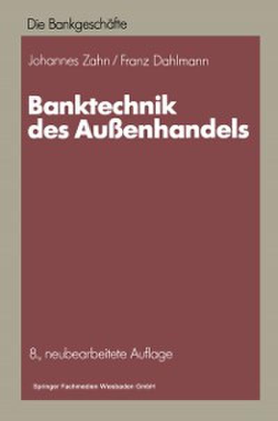 Banktechnik des Außenhandels
