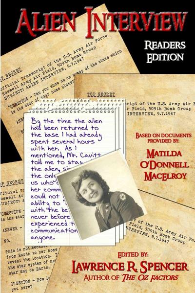 Alien Interview - Readers Edition