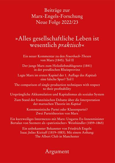 ’Alles gesellschaftliche Leben ist wesentlich praktisch’