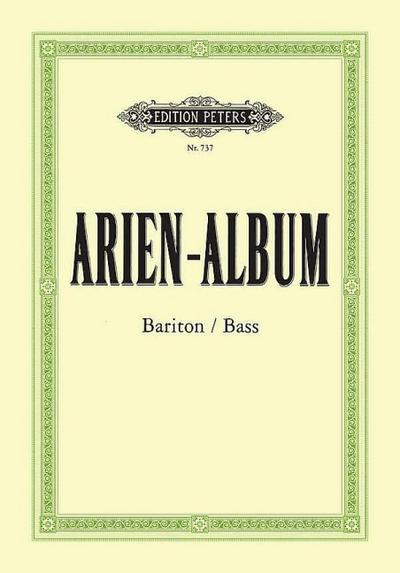 Aria Album for Baritone