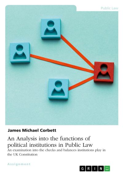 An Analysis into the functions of political institutions in Public Law
