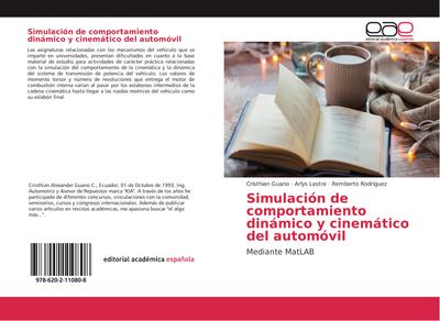 Simulación de comportamiento dinámico y cinemático del automóvil