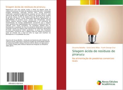 Silagem ácida de resíduos de pirarucu