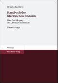 Handbuch der literarischen Rhetorik