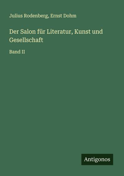 Der Salon für Literatur, Kunst und Gesellschaft