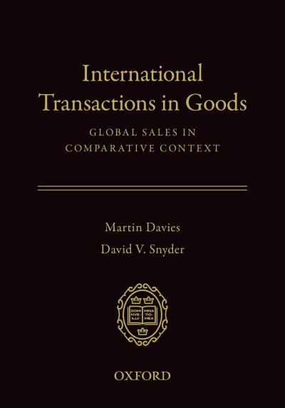 International Transactions in Goods