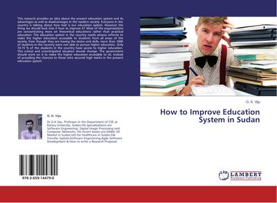 How to Improve Education System in Sudan