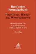 Beck’sches Formularbuch Bürgerliches, Handels- und Wirtschaftsrecht