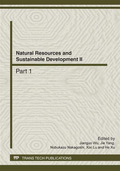 Natural Resources and Sustainable Development II