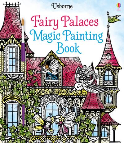 Fairy Palaces Magic Painting Book