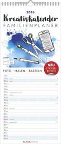 Kreativ-Kalender Familienplaner 2026