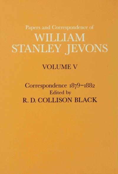 Papers and Correspondence of William Stanley Jevons