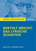 Erläuterungen zu Bertolt Brecht: Das lyrische Scha