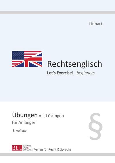 Rechtsenglisch Let’s exercise! beginners