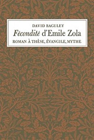 Fécondité d’’Emile Zola