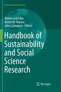 Handbook of Sustainability and Social Science Rese