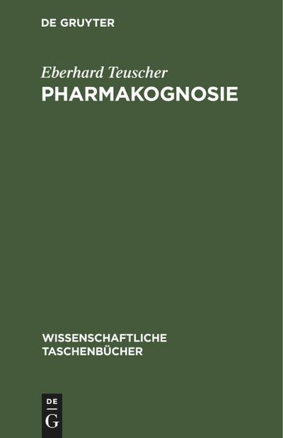 Pharmakognosie