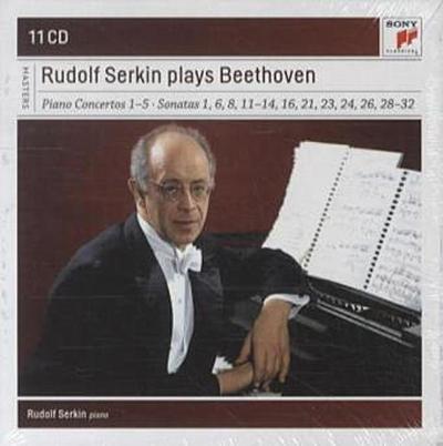 Rudolf Serkin plays Beethoven, 11 Audio-CDs