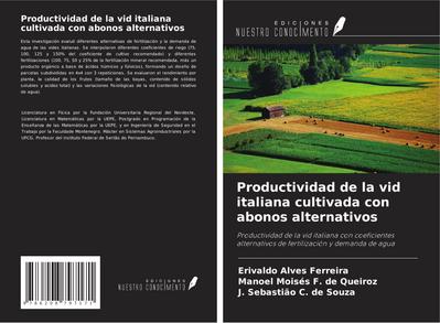 Productividad de la vid italiana cultivada con abonos alternativos