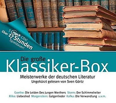 Die große Klassiker Box, 5 MP3-CDs
