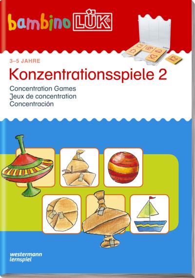 bambinoLÜK-Übungshefte: bambinoLÜK: 3/4/5 Jahre: Konzentrationsspiele 2: Für Kinder ab 3 J (bambinoLÜK-Übungshefte: Kindergarten)