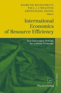 International Economics of Resource Efficiency