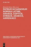 Patrum Nicaenorum nomina Latine, Graece, Coptice, 