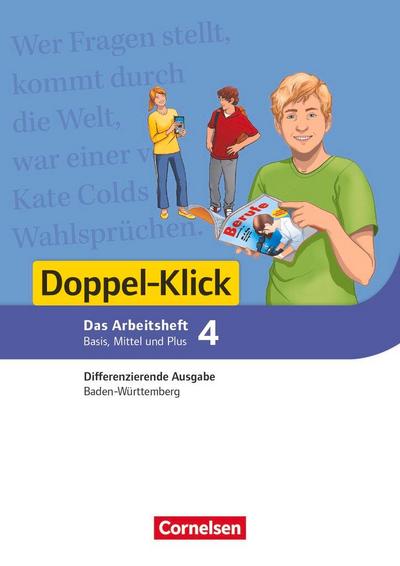 Doppel-Klick  Band 4: 8. Schuljahr - Differenzierende Ausgabe Baden-Württemberg - Arbeitsheft mit Lösungen