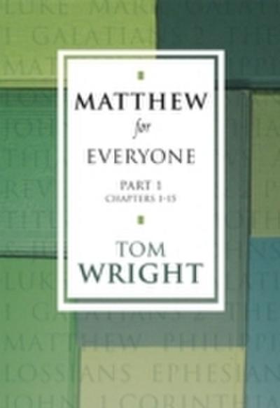 Matthew for Everyone Part 1