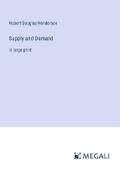 Supply and Demand