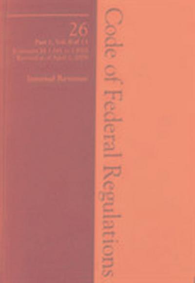 2009 26 Cfr 1.641-1.850 (Irs)