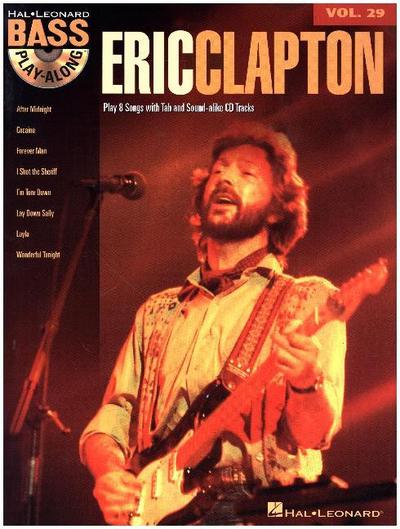 Bass Play-Along - Eric Clapton, w. Audio-CD